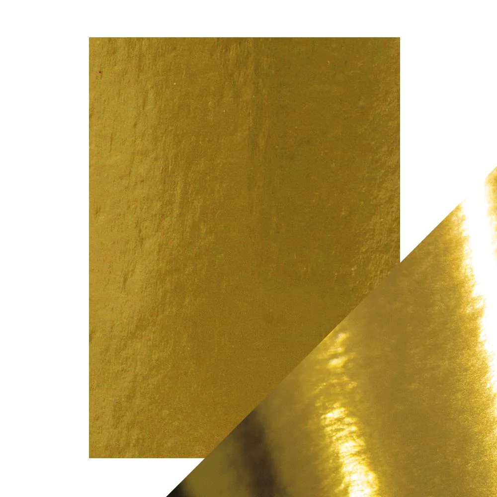 Polished Gold Mirror Cardstock, 5 sheets